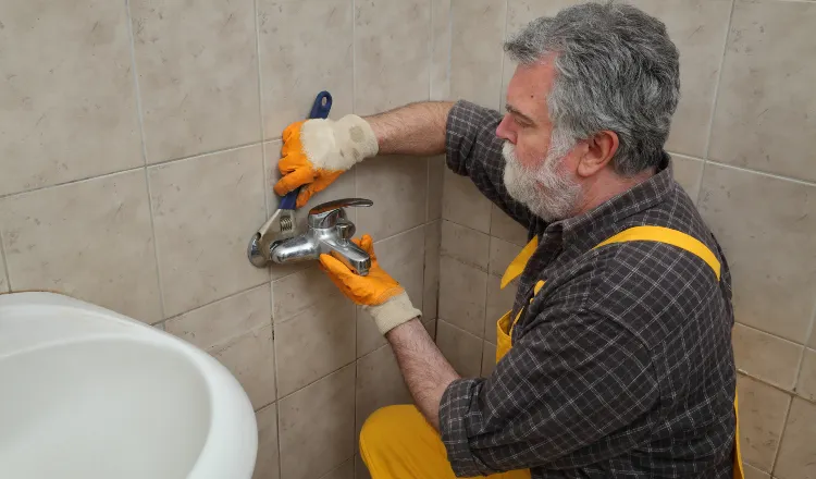a male plumber technician smiling at the camera from Emergency Plumber Austin in Austin, TX - Commercial Toilet replacement