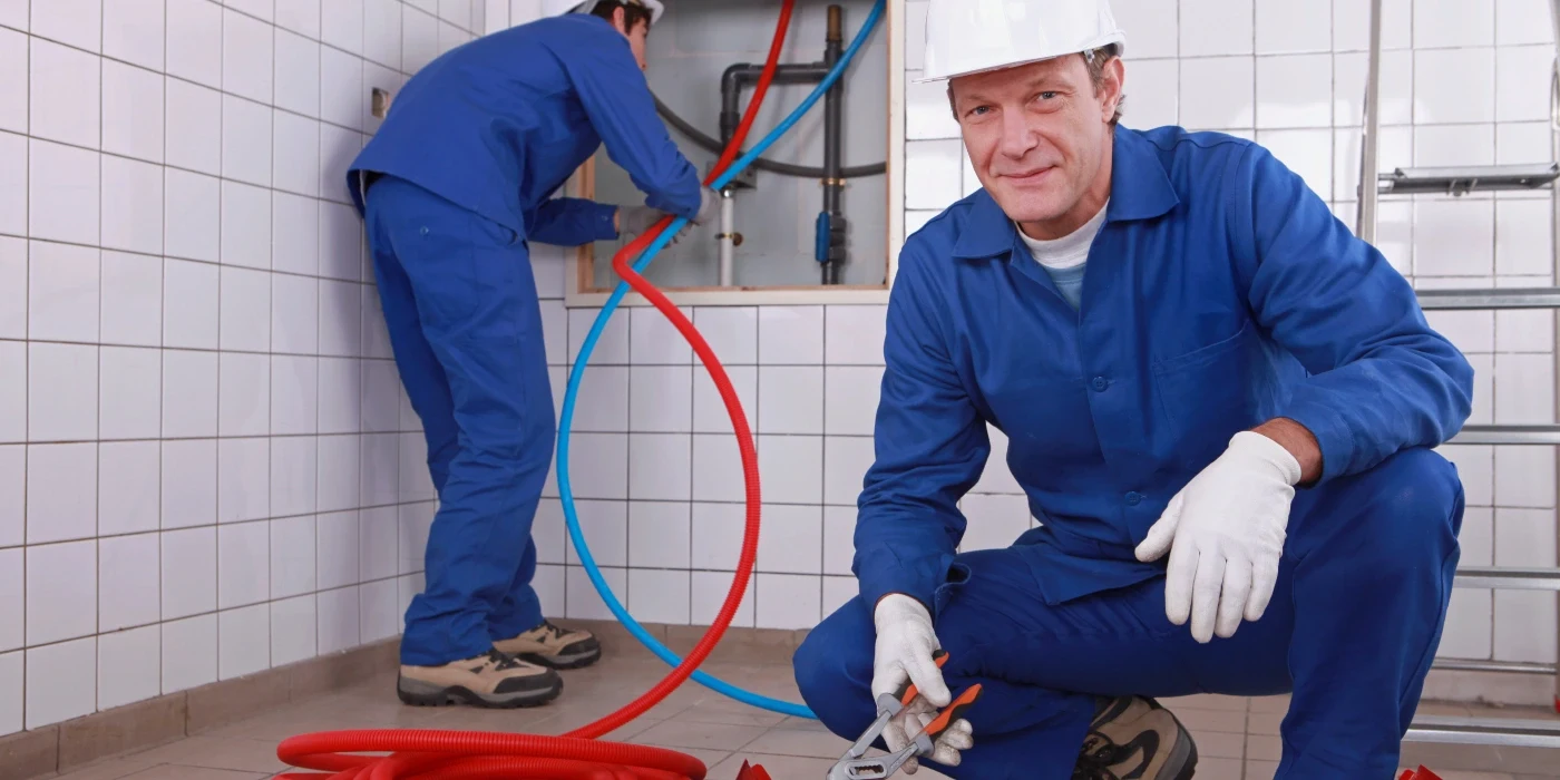 male plumber fixing a bathroom faucet from Emergency Plumber Austin in Austin, TX - Emergency Water Heater Repair
